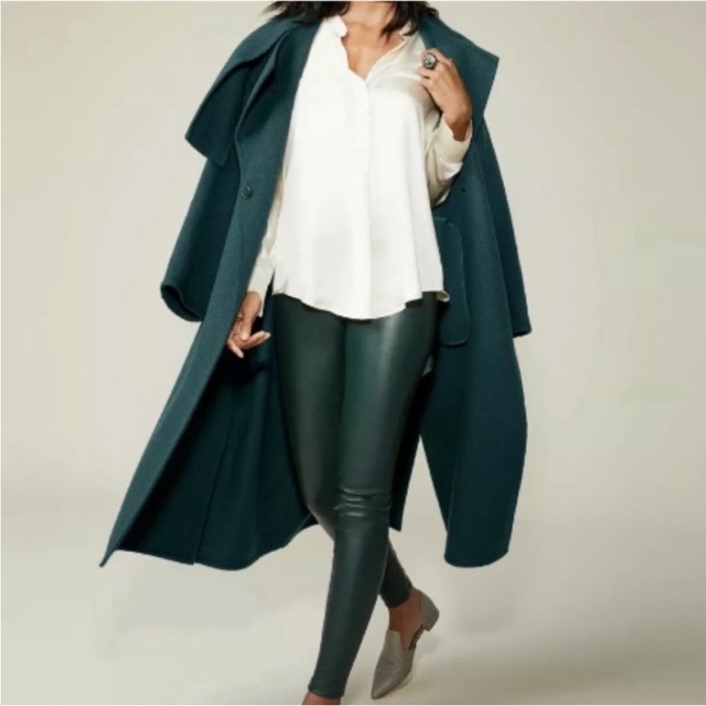 Vince Stylish Dark Green Coat